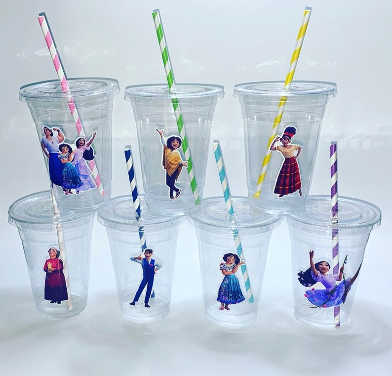 Encanto Birthday Cups Party Decorations Encanto Birthday Etsy