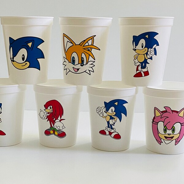 Sonic Party Favors Etsy