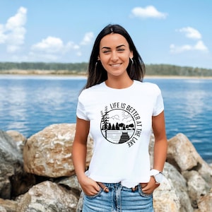 Life is better at the Lake- Instant Download Digital Design - PNG SVG JPG
