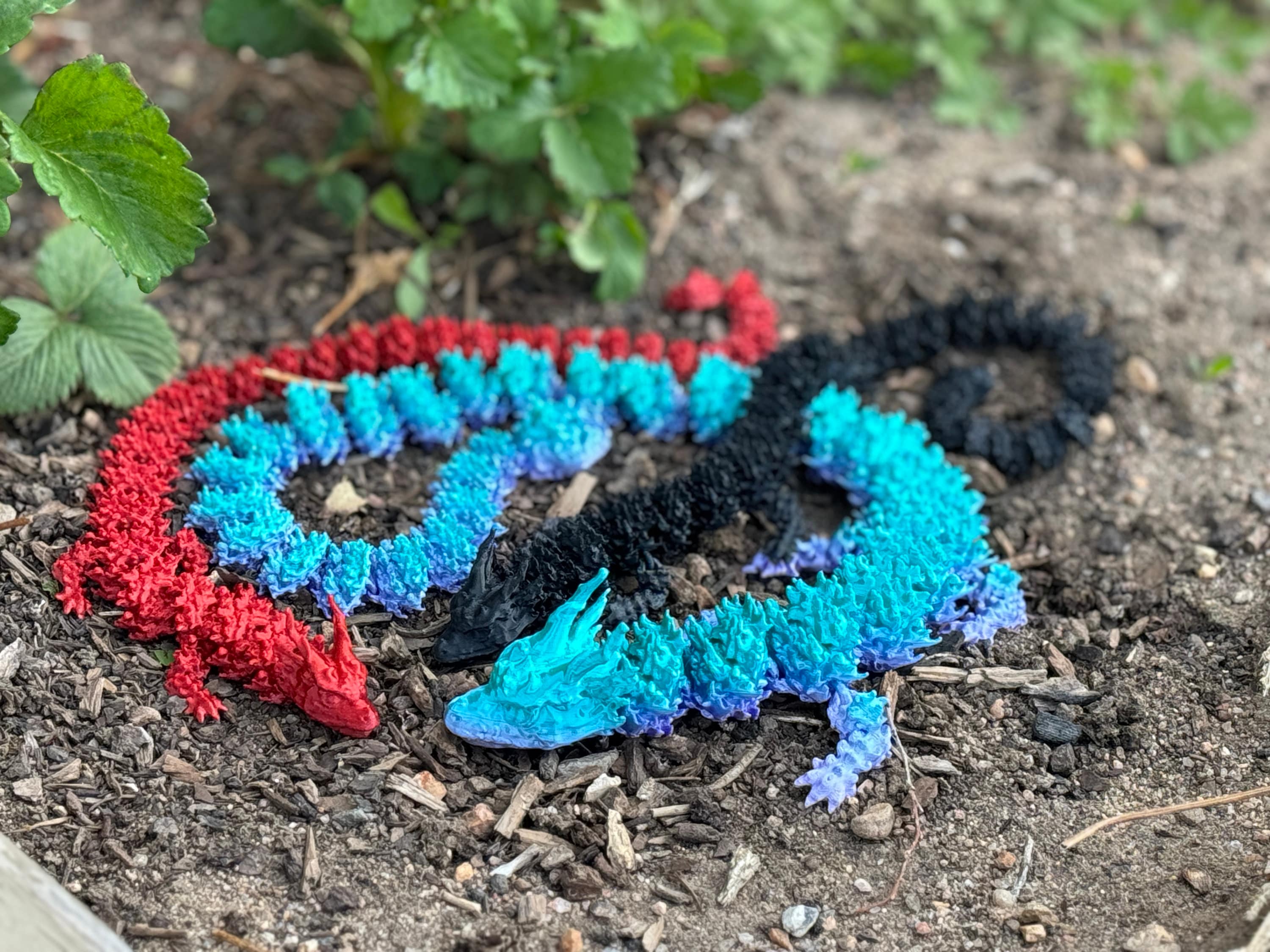 Articulated Fire Dragon STL File | 3D Printing Flexi Pet - Etsy