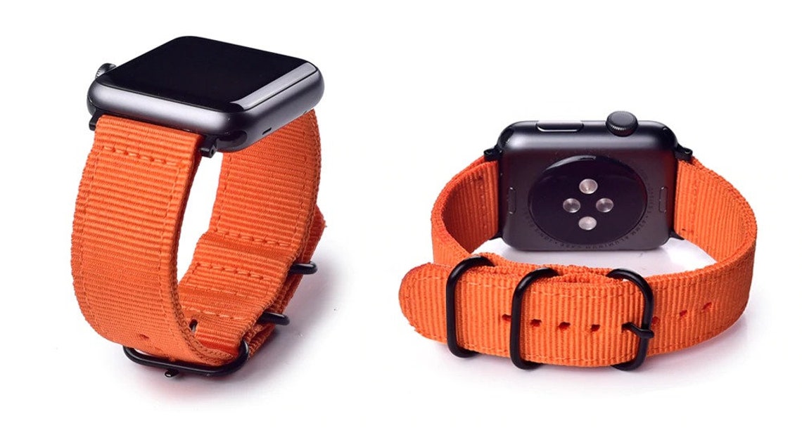 Nylon Straps for Apple Watch Series 6/5/4/3/2 44mm 40mm 42mm Etsy