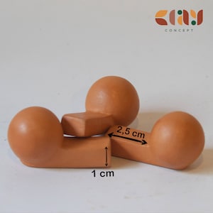 Terra Cotta Pot Feet / Terra Cotta Pot Riser - Set of three