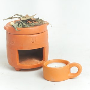 Terra Cotta Herb Burner - TM07