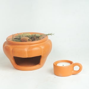 Terra Cotta Herb Burner - TM01