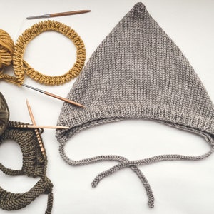 Merino knit baby pixie bonnet | Baby & Toddler | Baby hat