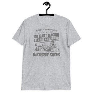 CUSTOM Go Kart Shirt. Birthday racer gift. Go Kart Gift. Go Kart Racing Shirt. Go Kart Racing Gift. Go Kart Fan Shirt. birthday gift tee
