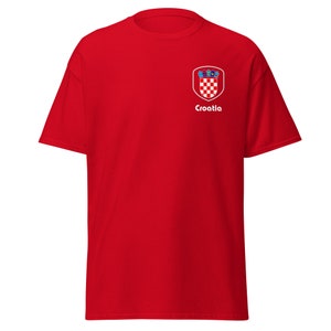 Croatia world cup soccer Tee, Croatia gift, Croatia Football, World cup. Soccer Player, Sports Team shirt.