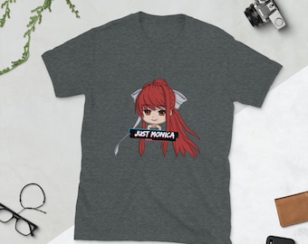 ドキドキ文芸部　Tシャツ ドキドキ文芸部 Doki Doki Literature Club PLAY WITH ME Tシャツ 黒 M