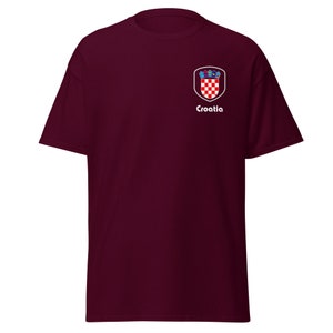 Croatia world cup soccer Tee, Croatia gift, Croatia Football, World cup. Soccer Player, Sports Team shirt.