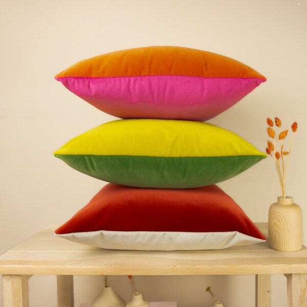 Velvet Pillow Cover Etsy