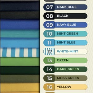 Outdoor Waterproof Fabric by the Yard Water Resistant Material for Cushions Pillows Furniture Covers 60” Wide
