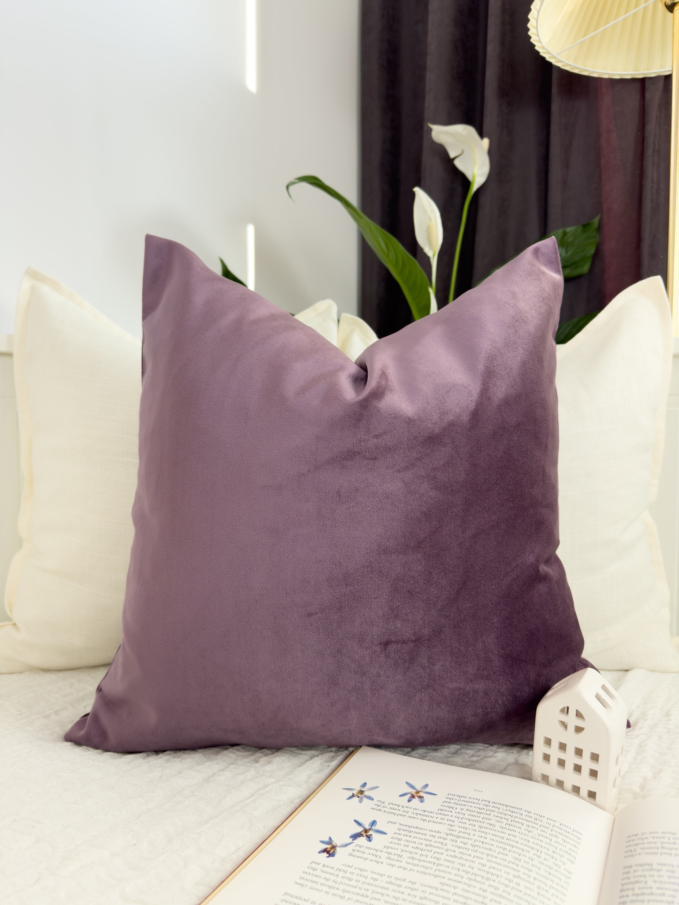 Aubergine Throw Etsy Singapore