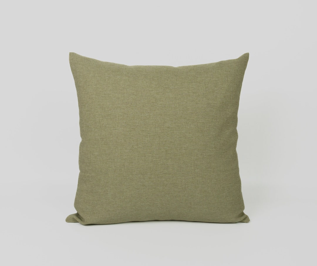 Natural Linen Pale Green Pillow Cover Pale Green Cushion Etsy