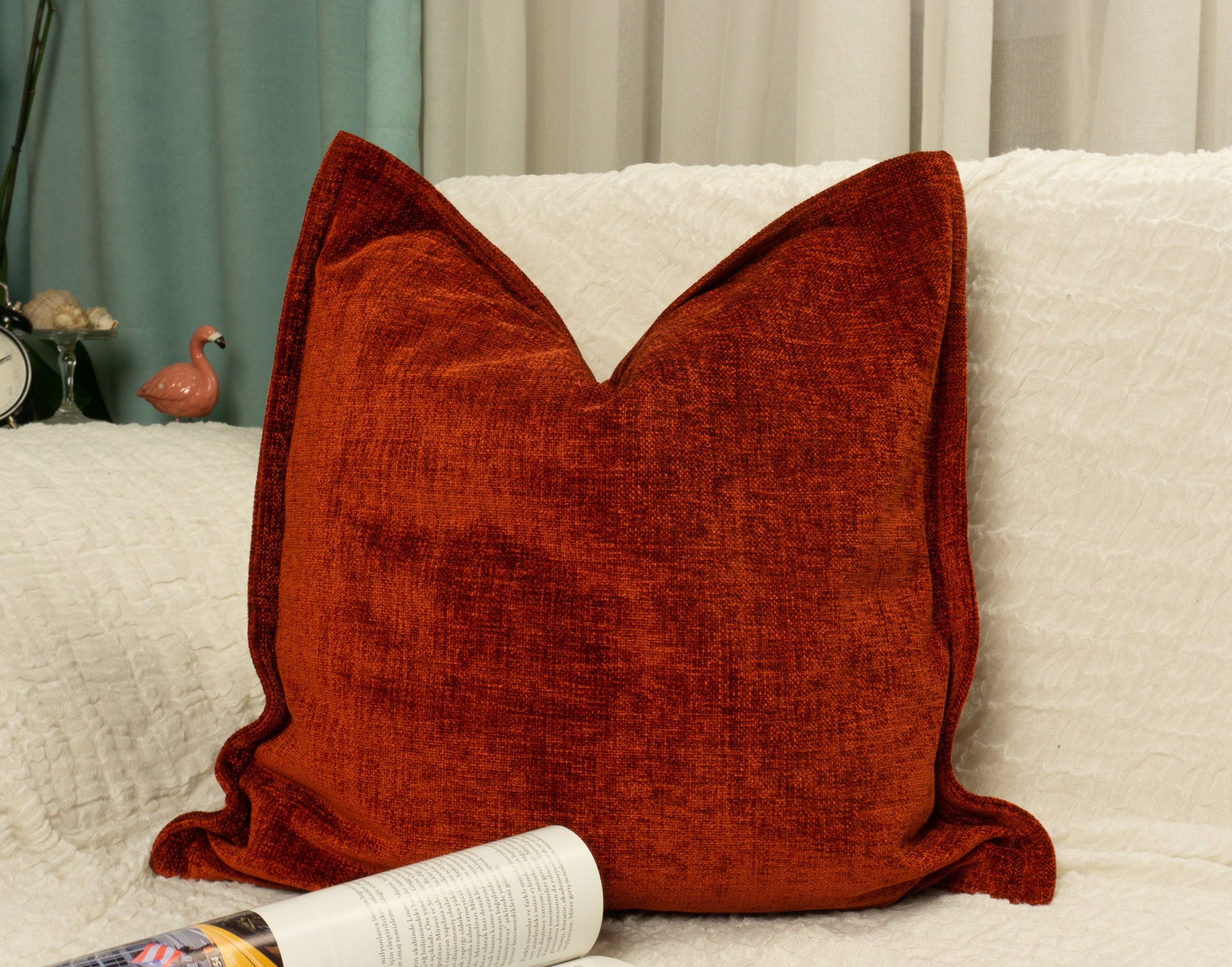 Terracotta pillow