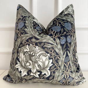 Velvet Pimpernel William Morris Cushion Cover William Morris Pillow Cover for Home Decor (All Sizes)