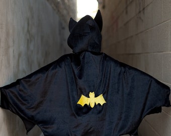 Bat Cape with Hood