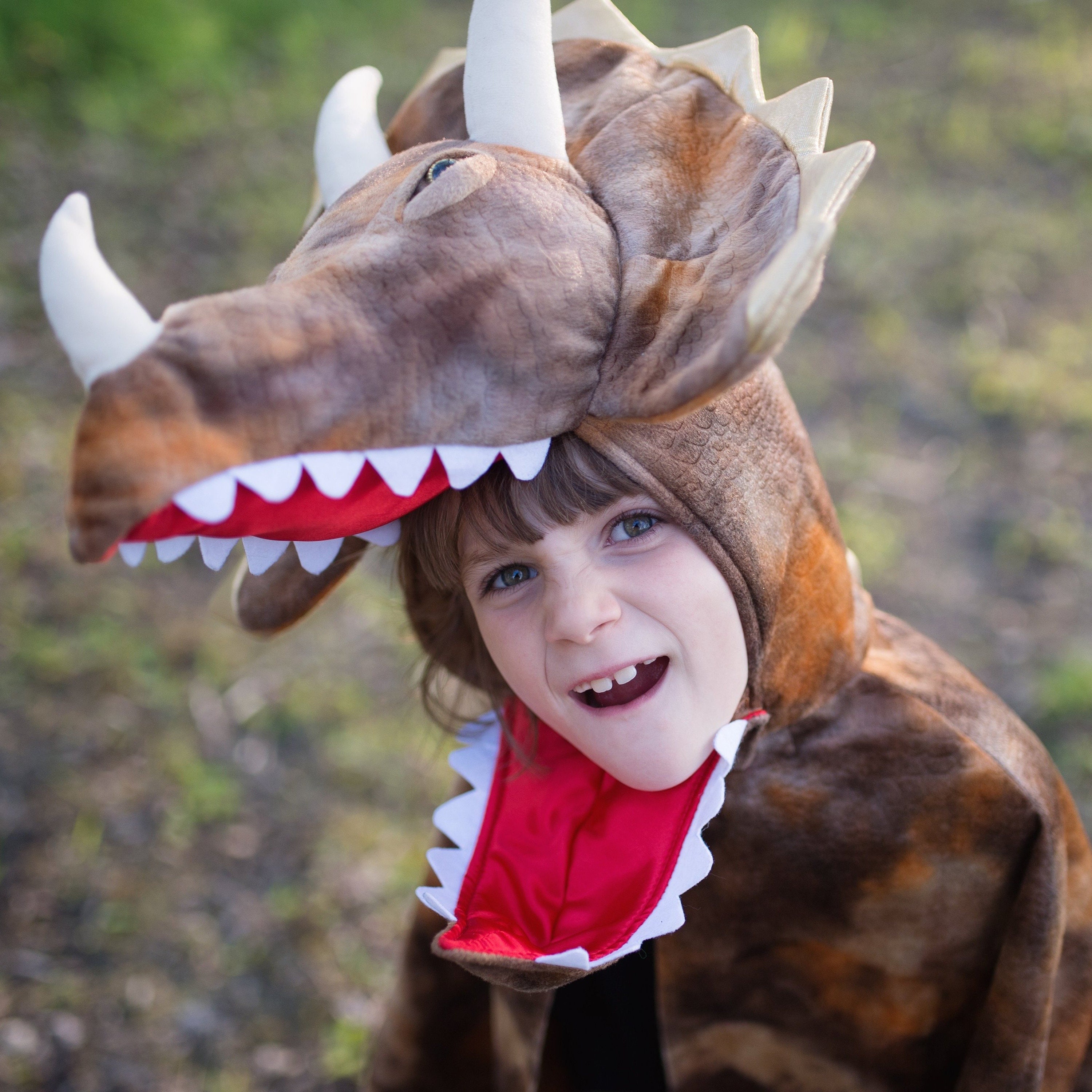 Enfants Déguisement Dinosaure Tricératops Costume Âge 2-3 Ans