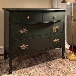 Antique Chest of Drawers, Dresser, Entryway Console