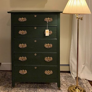 Antique Victorian Farmhouse Dresser, Entryway, Living Room Storage, Guest Bedroom Furniture
