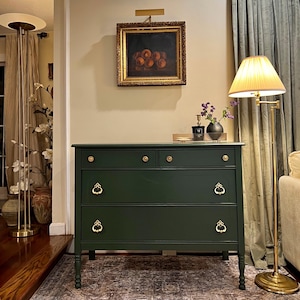 Antique Dresser (1800’s) by French & Heald Co. Salem. Mass. Antique Chest of Drawers, Dresser, Entryway Console.