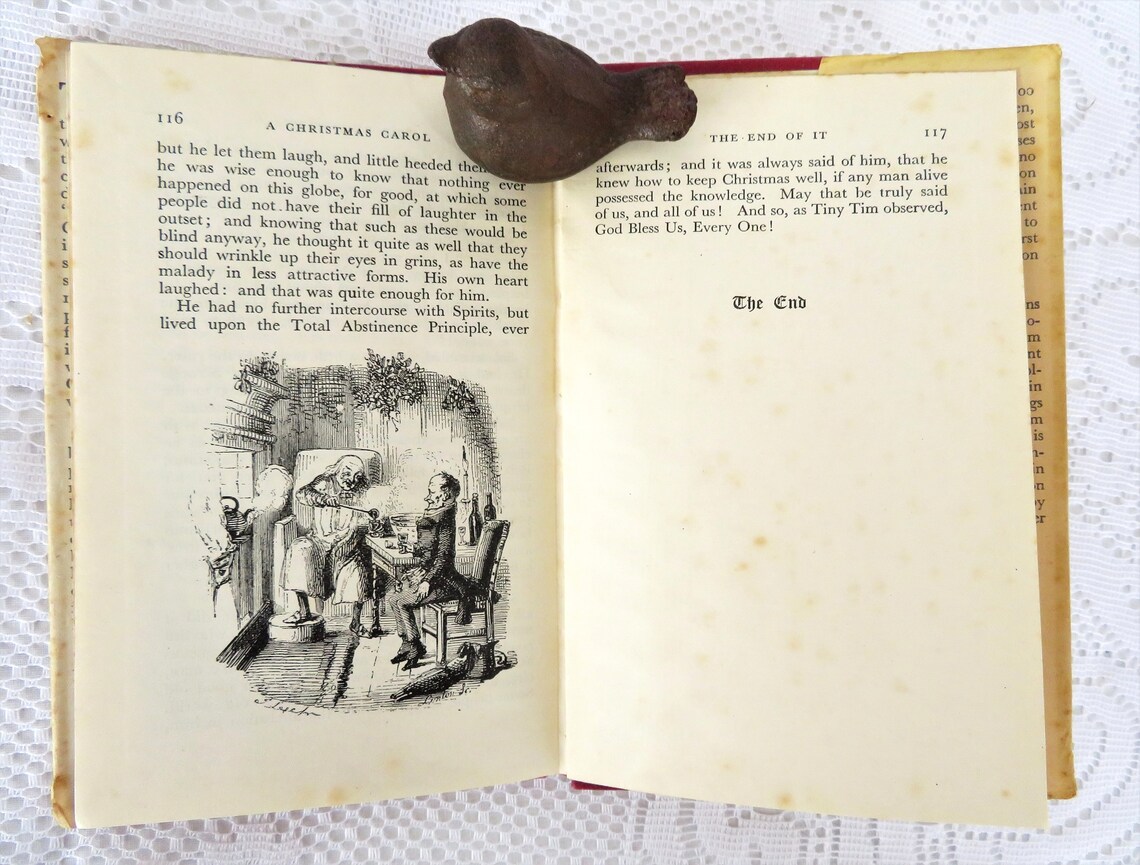 Special Edition Illustrated 'A Christmas Carol' by | Etsy