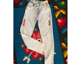 Vintage 80s High Waist Tapered Leg 