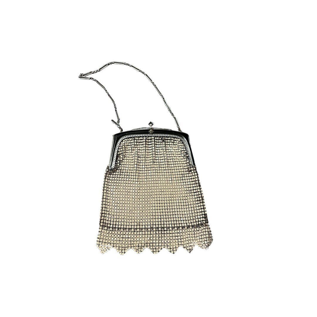 Vintage Lilac Chainmail Mini Bag