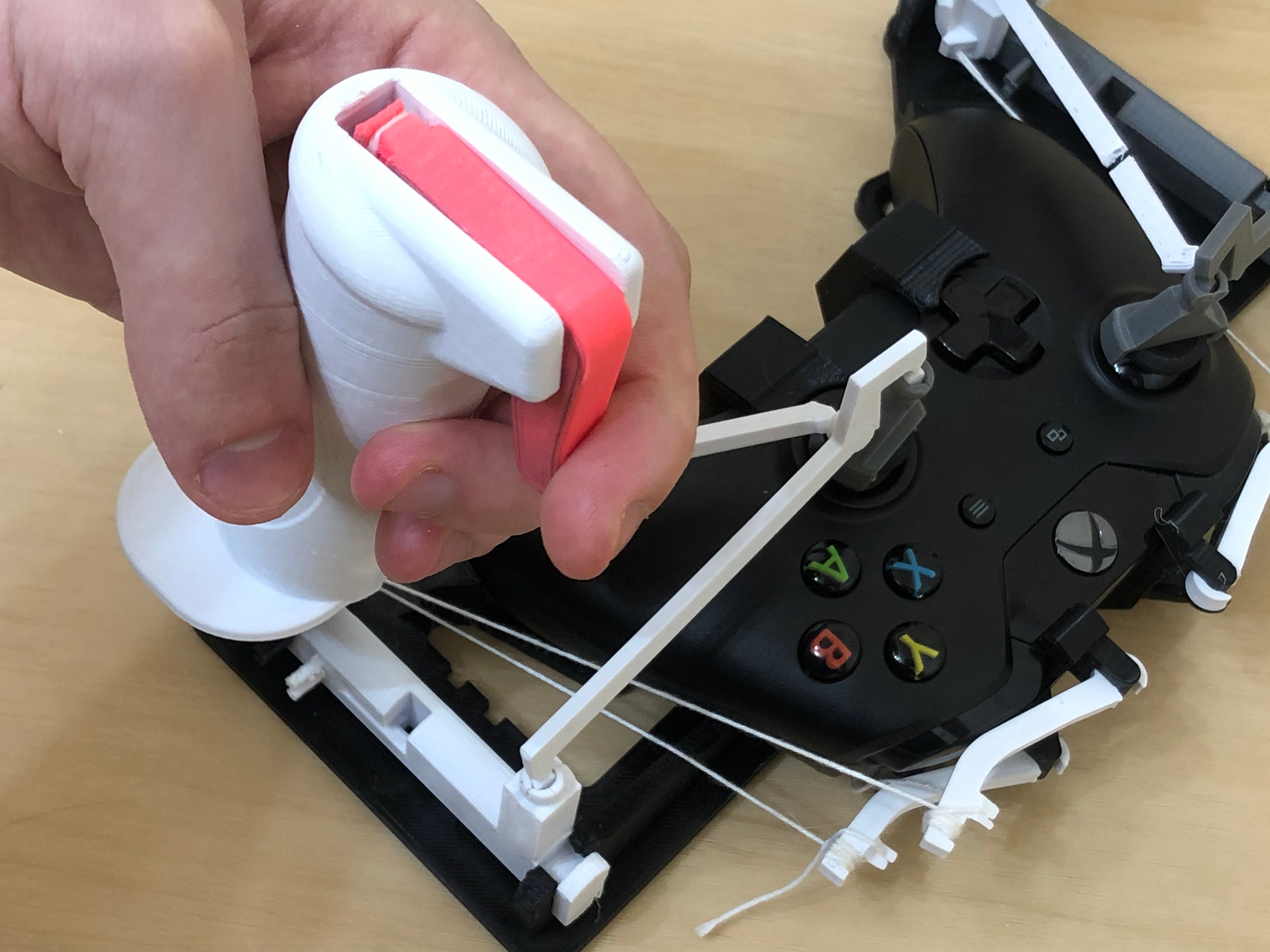 3D Printable Xbox One Joystick HOTAS Adapter With Dual Triggers