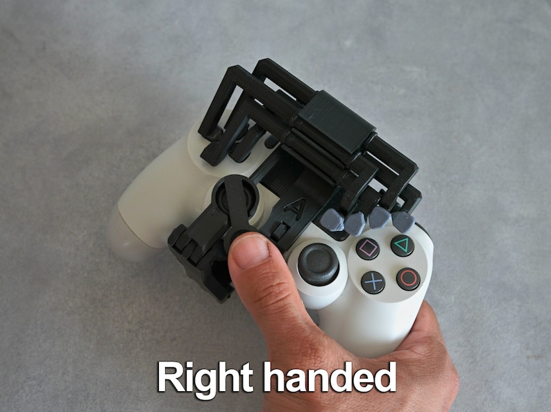 Onehanded Dualshock 4 Attachment Etsy