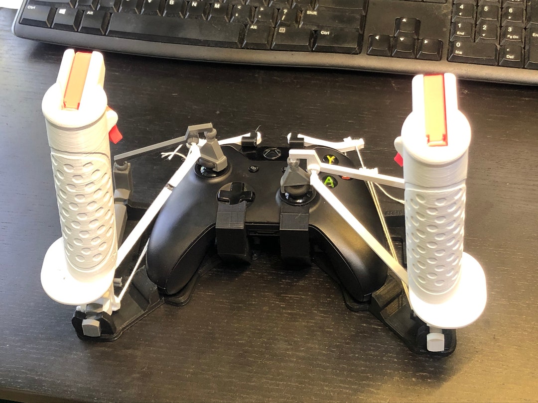 3D Printable Playstation Dualshock HOTAS With Dual (Instant