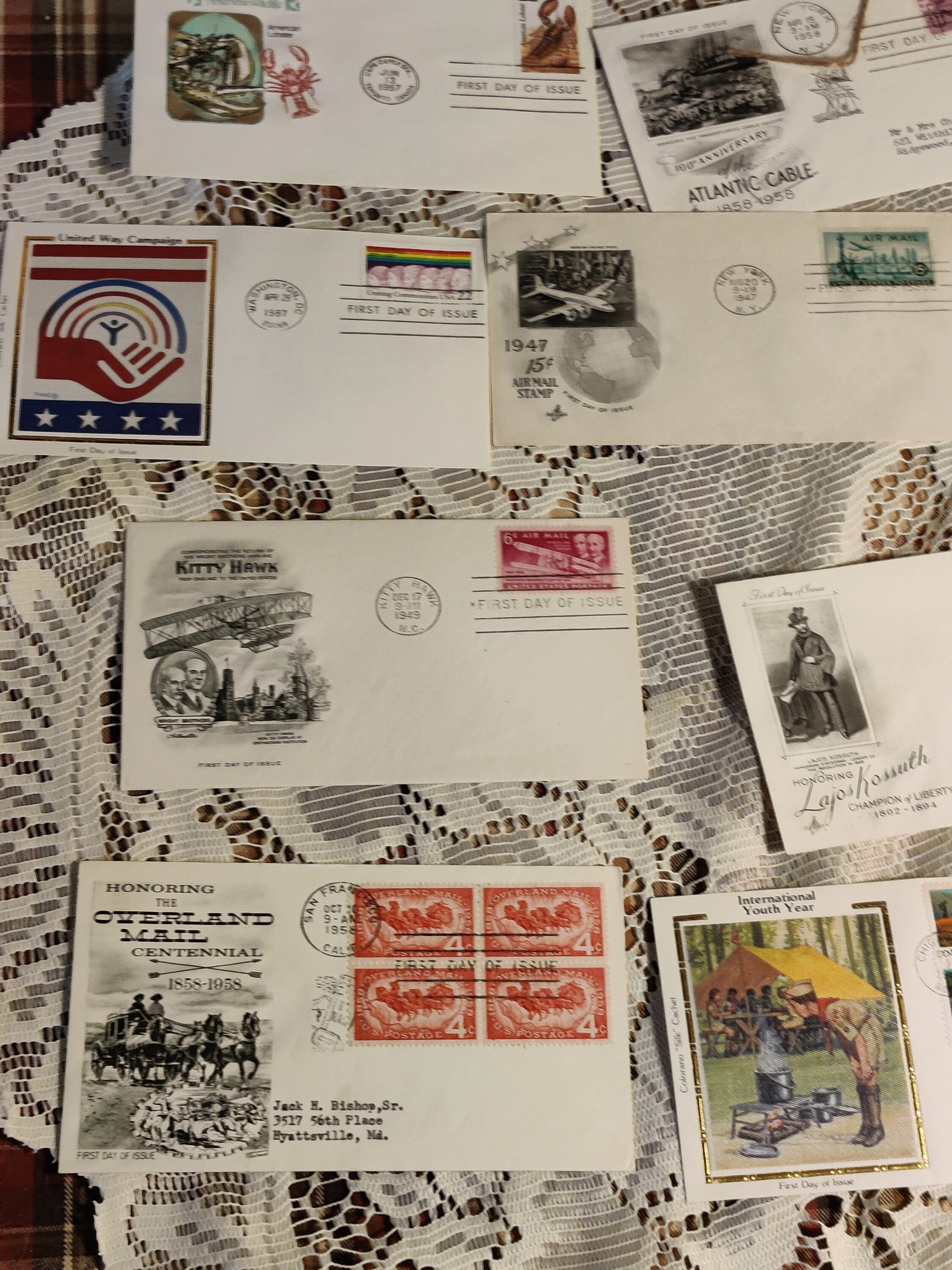 Vintage Lot of First Day Issue Envelopes & Stamps An Etsy