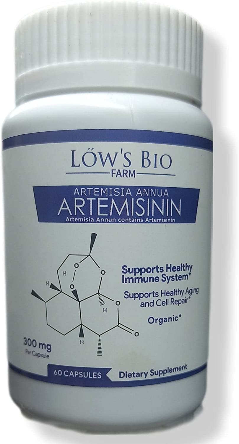 Artemisia Annua Capsules 60 Artemisinin Capsules 300mg Organic Sweet