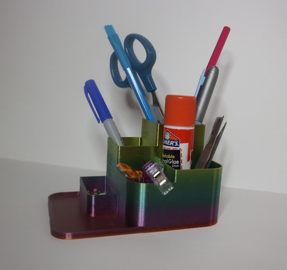 Desk Organizer, Pencil Holder, Office Caddy, Phone Holder 