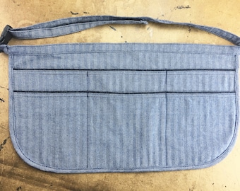 6 PKT Denim Waist Apron