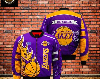 la lakers vintage jacket