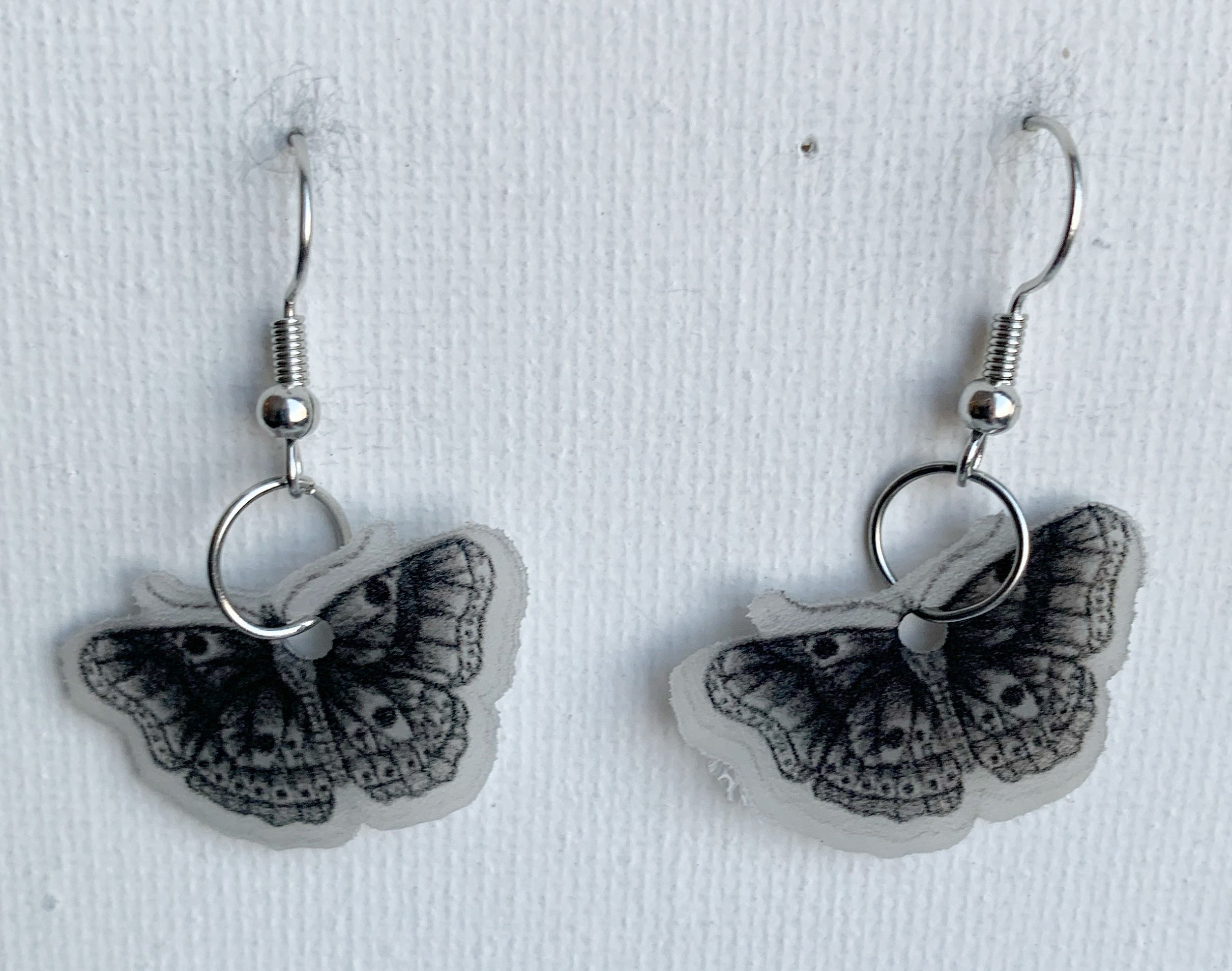 Harry Styles Butterfly Tattoo Dangle Earrings Tattoos Fine Line