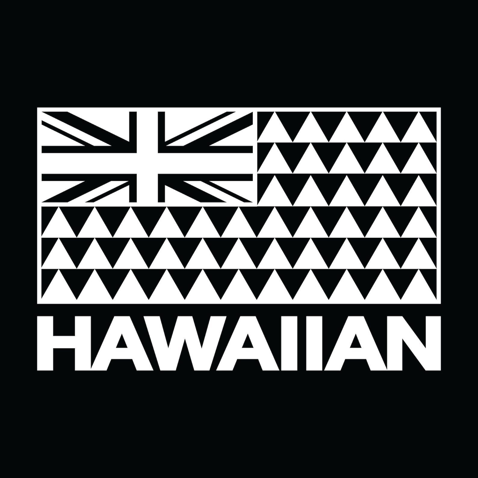 Hawaiian Flag Tribal Sticker Decal | Etsy