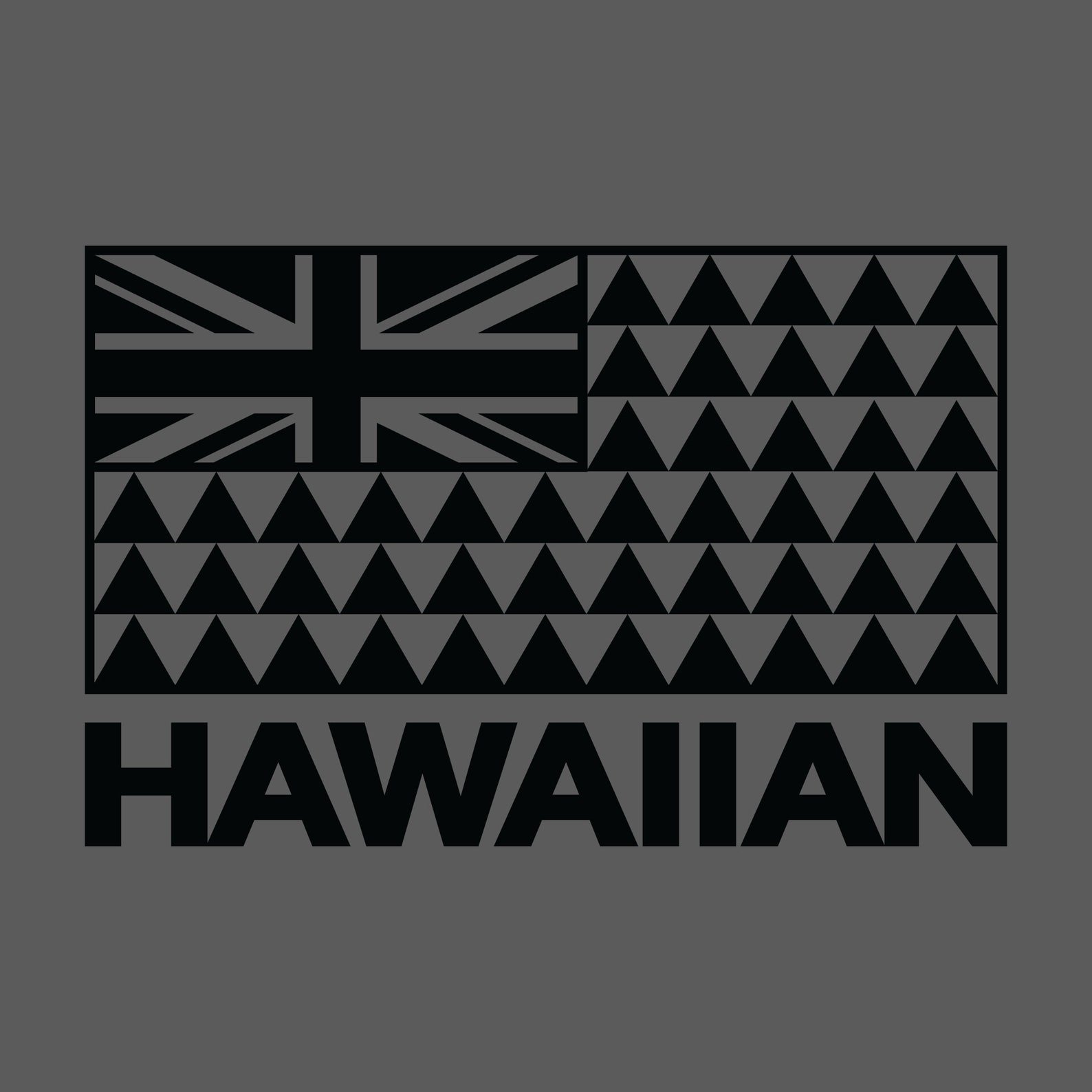 Hawaiian Flag Tribal Sticker Decal | Etsy