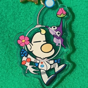 Louie Pikmin Acrylic Keychain