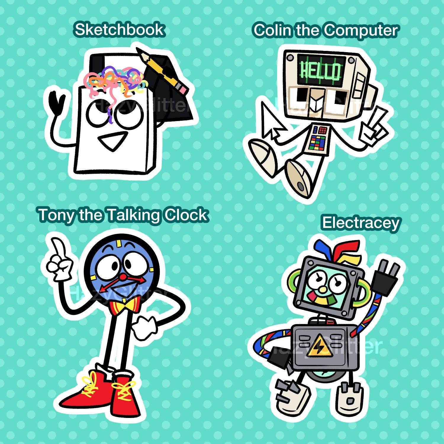 Colinthe Computer Don't Hug Me I'm Scared Teacher Stickers - Etsy
