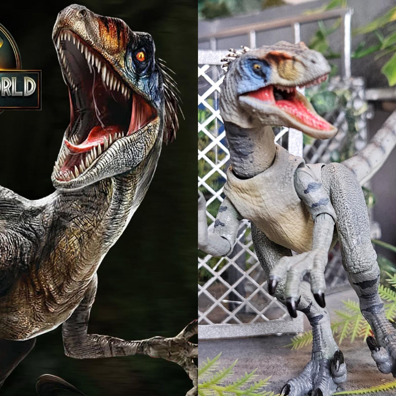 Custom Hammond Collection Jurassic World Rebirth Raptor - Etsy