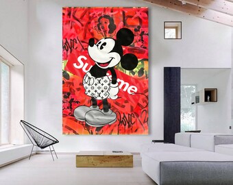 supreme canvas art