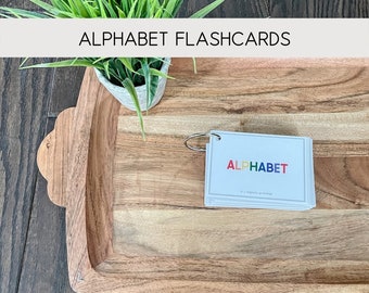 Alphabet Flashcards | 78 flashcards | Laminated Flashcards | High Frequency Words | Reading | Fry | Dolch | Preschool | Kindergarten