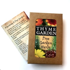 Dye Garden Seed Collection