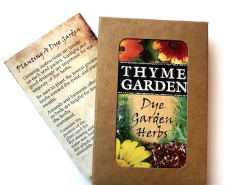 Dye Garden Seed Collection
