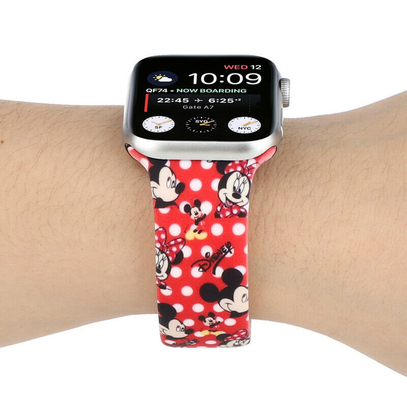 Mickey Minnie Mouse Disney Apple Watch Bands Fit All iWatch | Etsy
