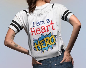 CHD Soy un heart Hero bolso con cordón