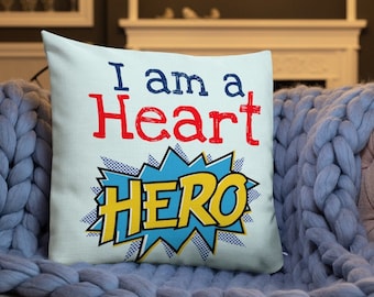 CHD Soy una almohada Premium Heart Hero