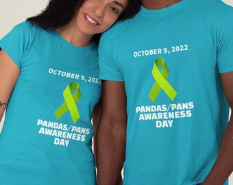 Camiseta unisex del Día de Concientización sobre los PANDAS/PANS 2022