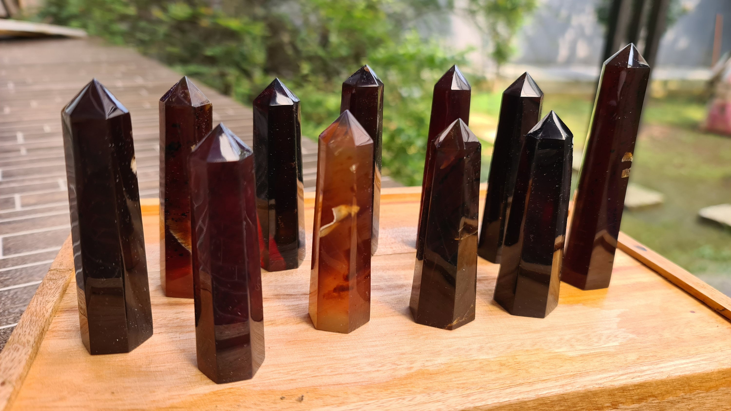 Amber Tower Good Quality | 250g | 500g | 1000g | Size 8 | 9 | Natural | Polished | Healing Stone
